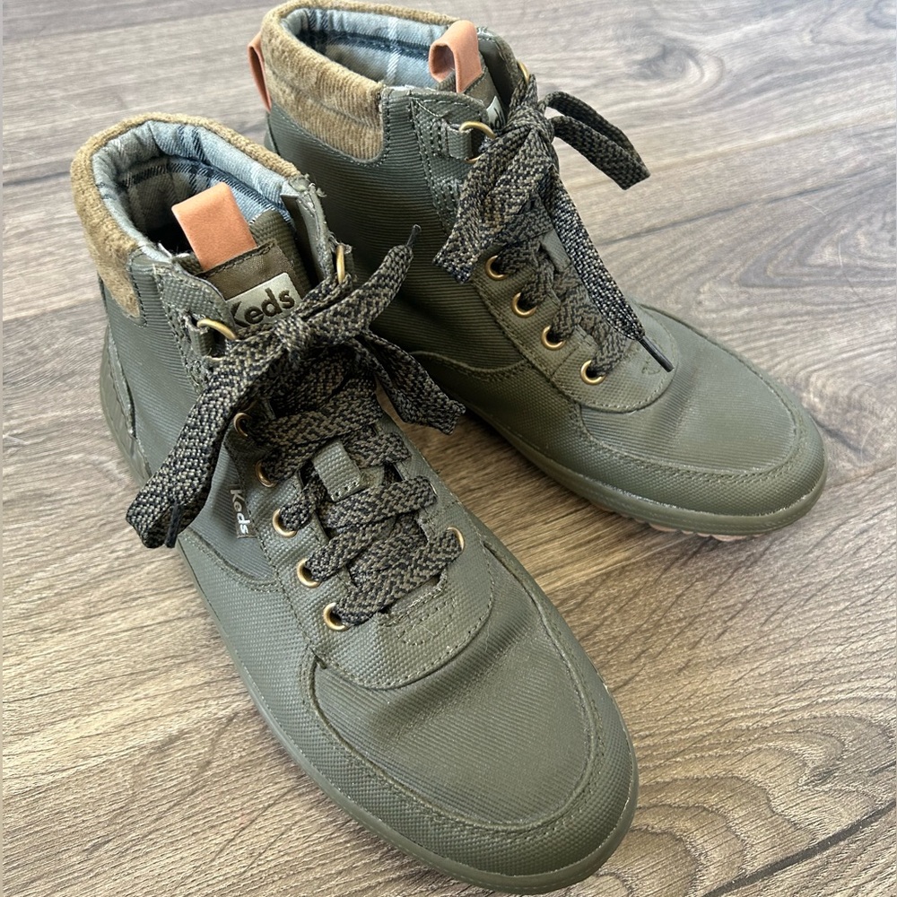 Keds Green High-Top Sneakers